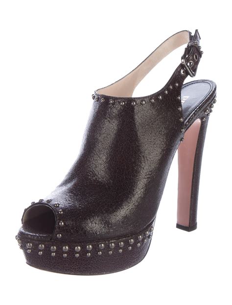 bota prada valor|Prada platform booties.